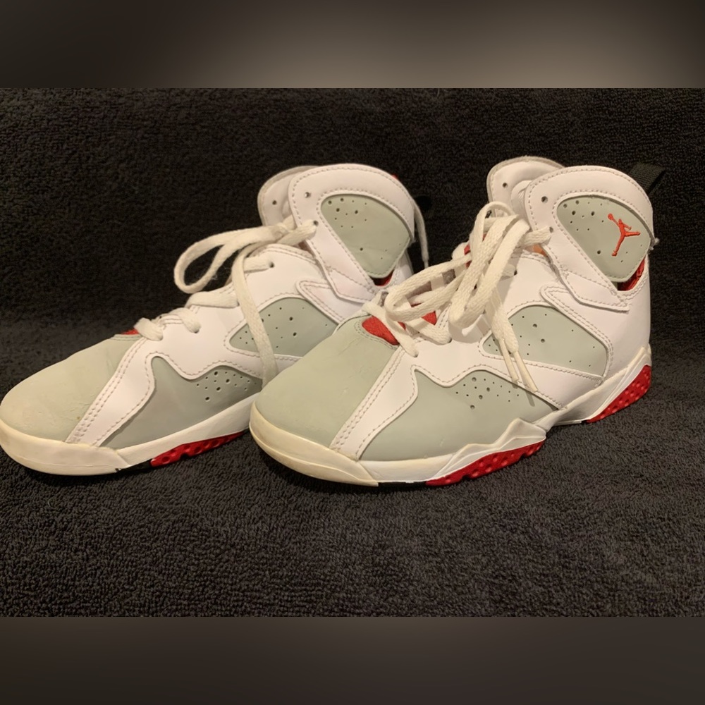 Jordan 7 retro high “hare” (gs) size 3y/5W 2015 304774-125